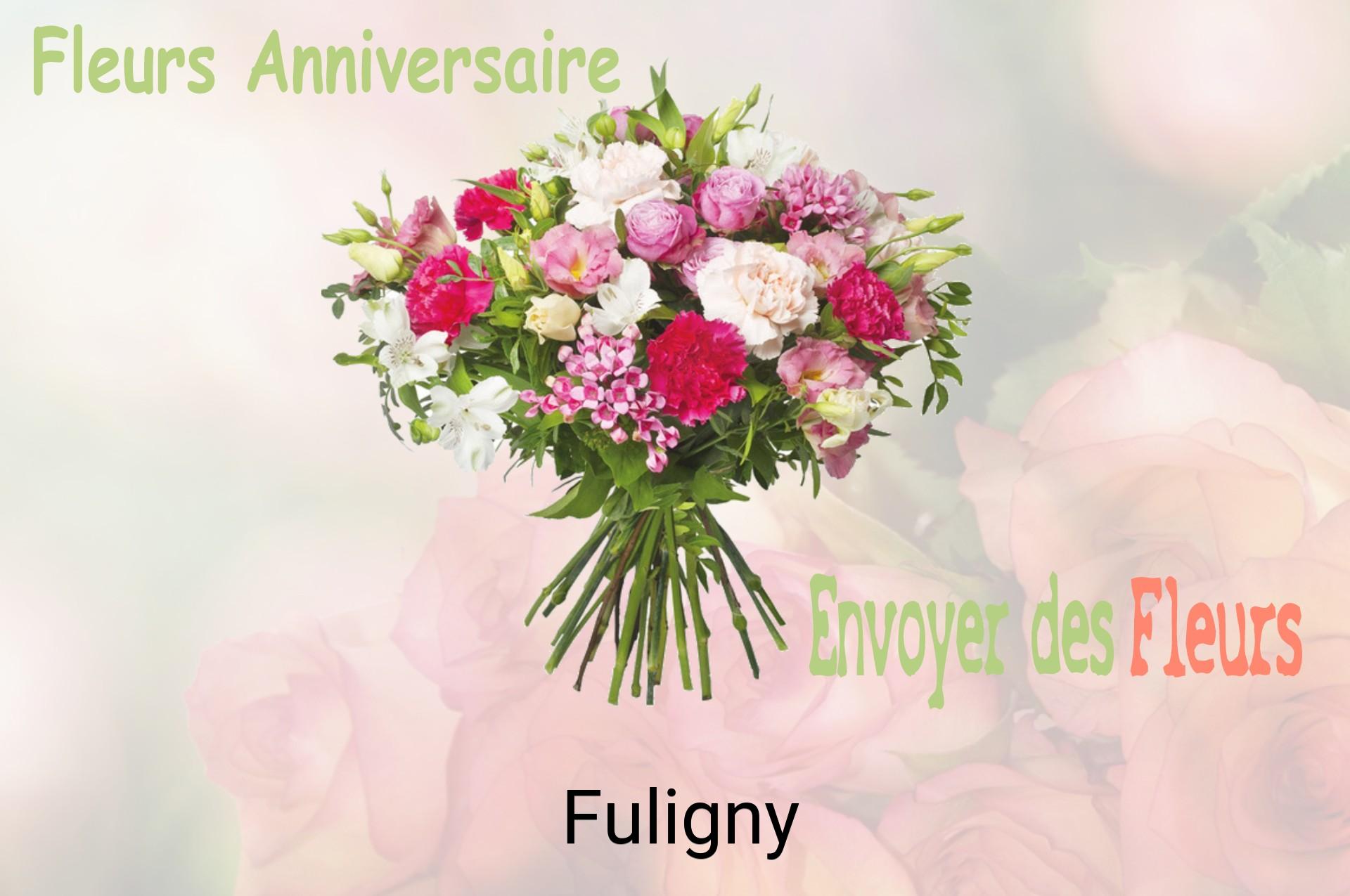 Bouquet de fleurs d’anniversaire livré à Fuligny